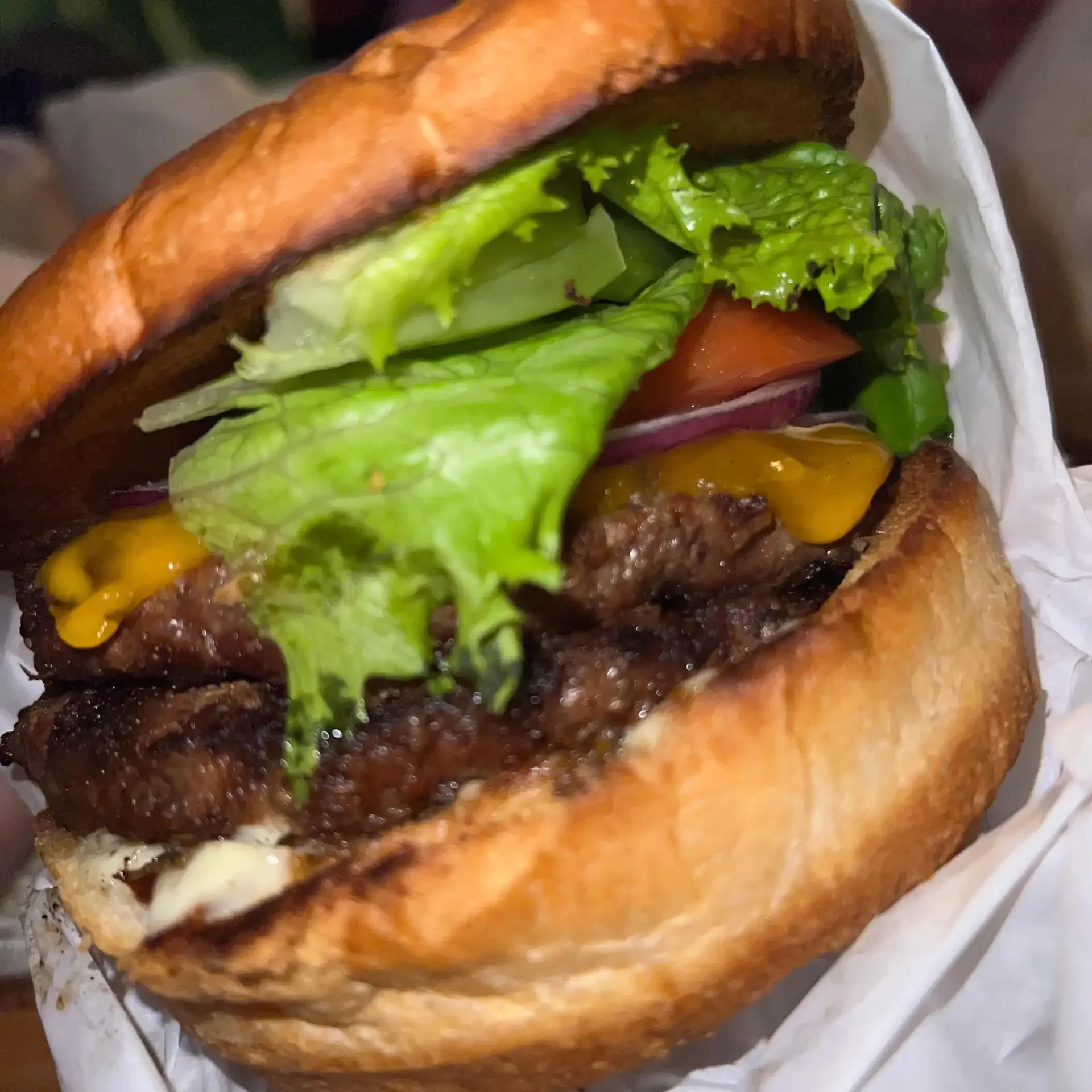 Double-Dare-Ya Burger - Massive 2/3 lb. beef patty