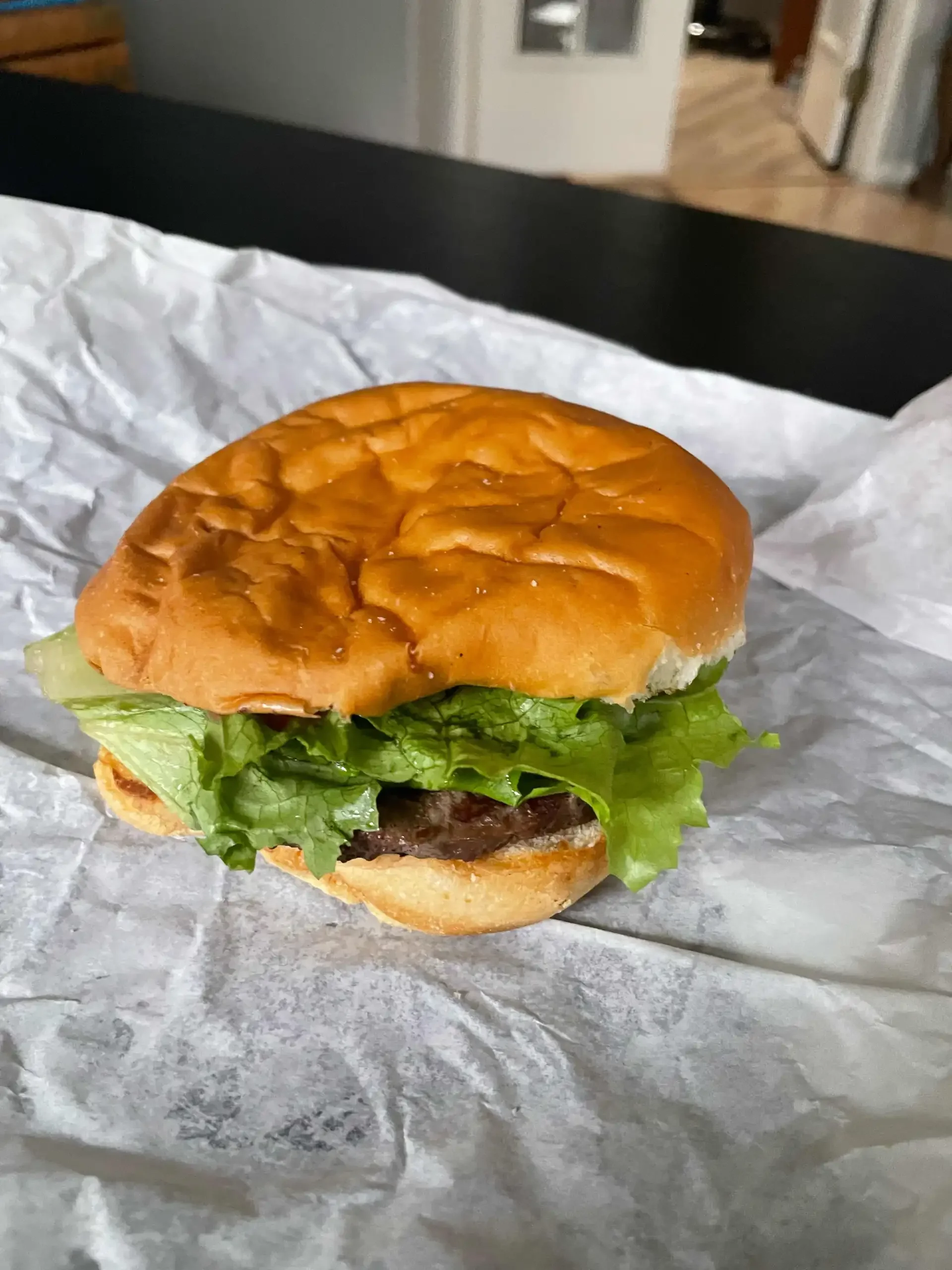 Not-So-Big Burger - Small version of D's Classic